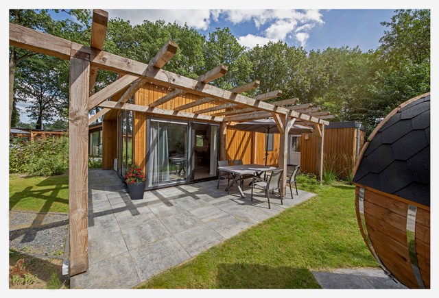 Luxe Heide Lodge (incl. kavel) 180 Vakantiepark Berkenrhode